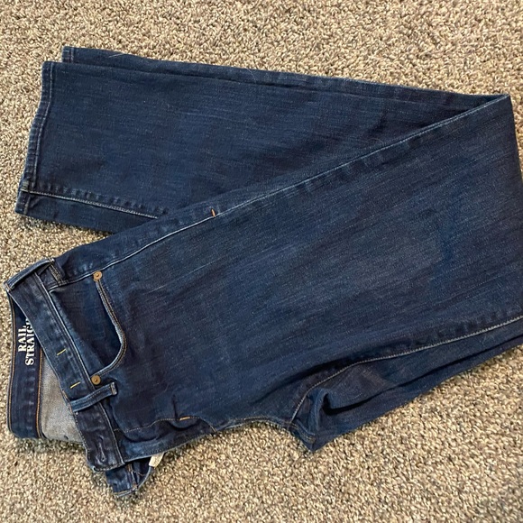 Madewell Jeans Rail Straight - Picture 1 of 4